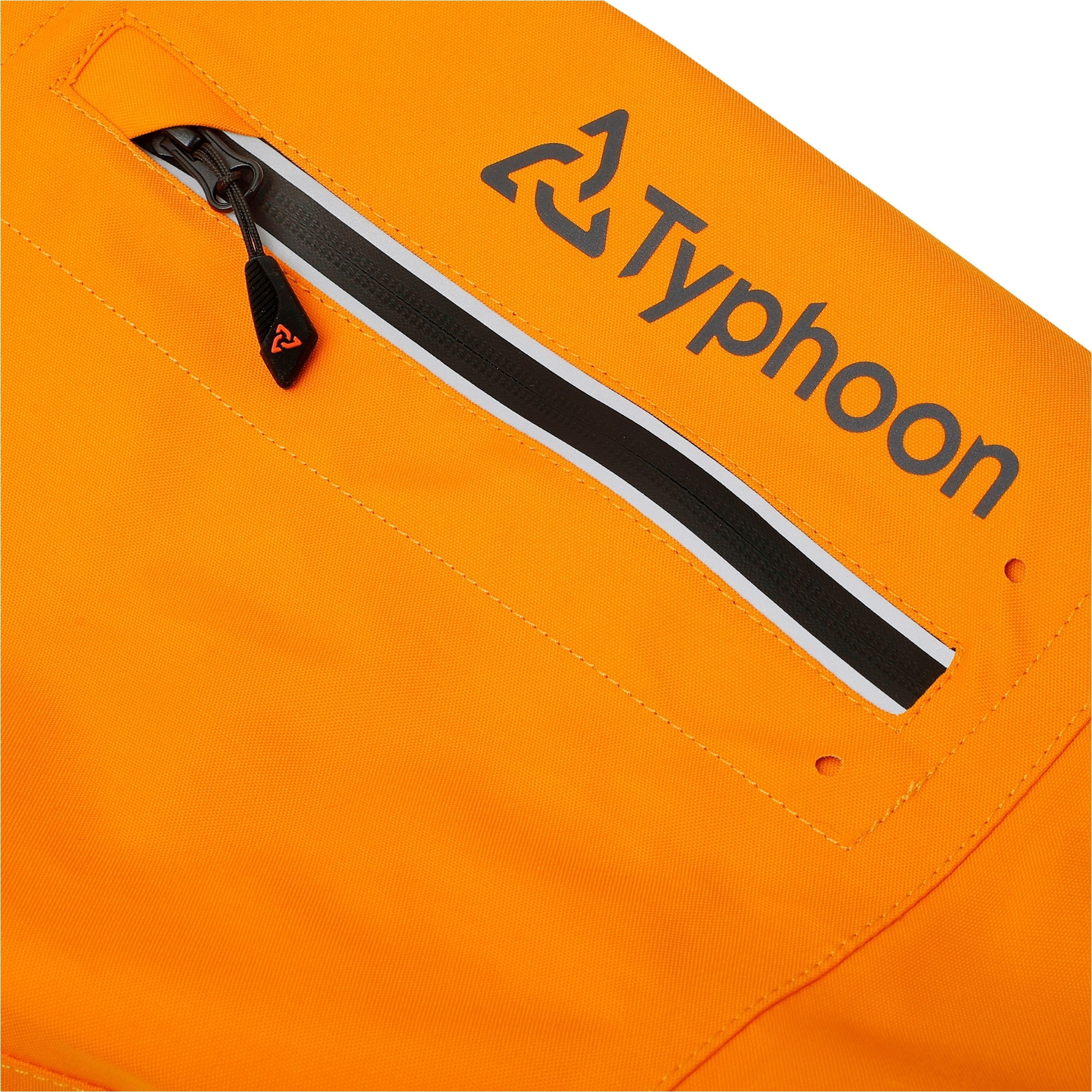 2026 Typhoon Mens Sea Kayak Hinge Entry Drysuit 100200-0016 - Tangerine / Grey
